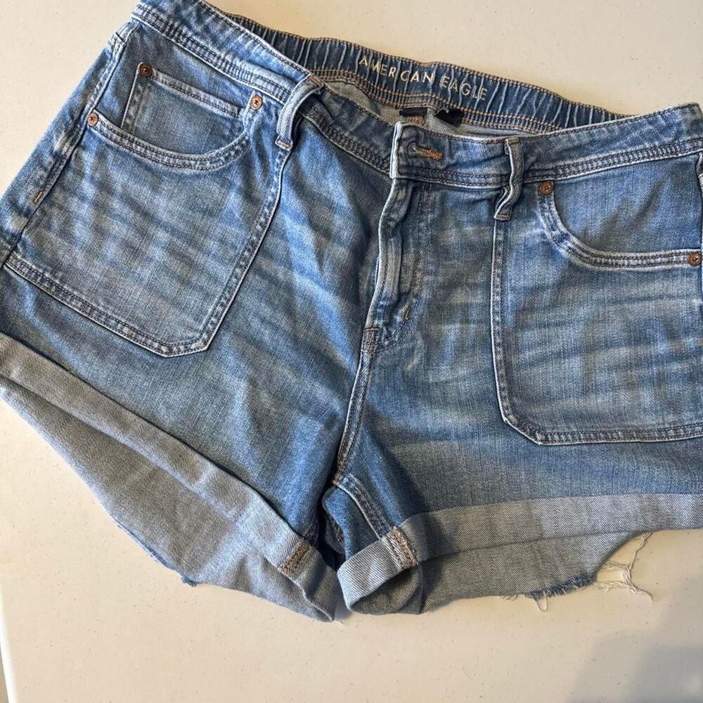 American-eagle Women's Blue Shorts